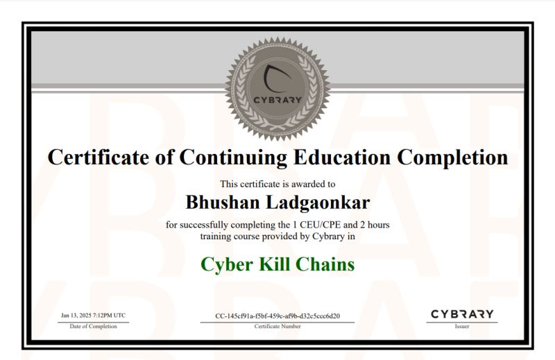 Cyber Kill Chain